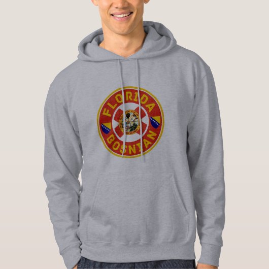 Florida Bosnian American Hooded Top (Voorkant)