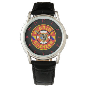 Florida Bosnian American Wrist Watch Horloge
