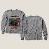 Florida Boy's Bella+Canvas Lange Mouwen (Voorkant /achterkant)