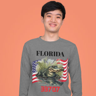 Florida Boy's Bella+Canvas Lange Mouwen