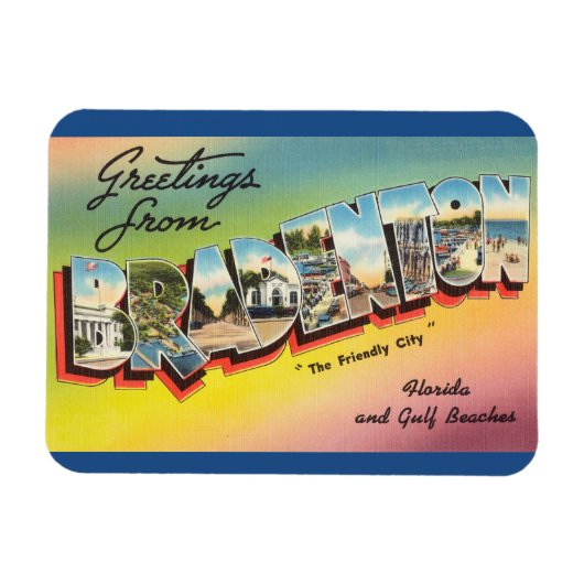 Florida, Bradenton Magnet Magneet (Horizontaal)