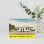 Florida, Bradenton, The Corner Restaurant Briefkaart (Staand voorkant)