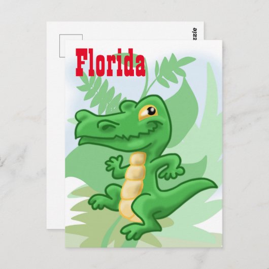 Florida Briefkaart (Voorkant / Achterkant)
