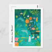 Florida Briefkaart (Voorkant / Achterkant)