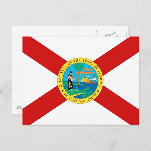 FLORIDA BRIEFKAART (Voorkant / Achterkant)