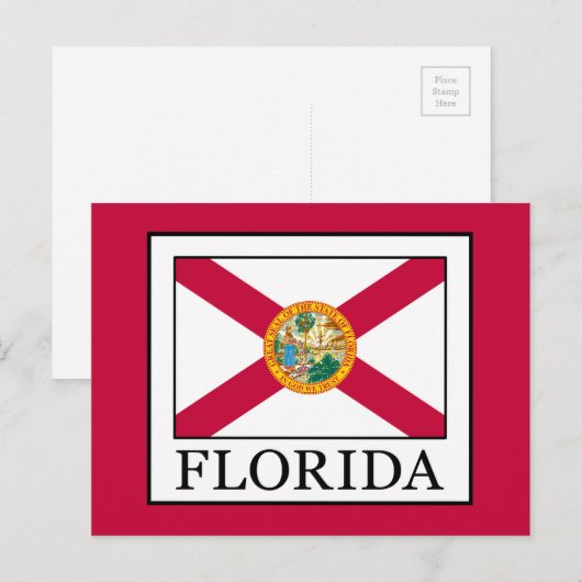 Florida Briefkaart (Voorkant / Achterkant)
