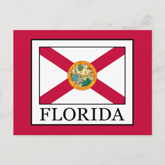 Florida Briefkaart (Voorkant)