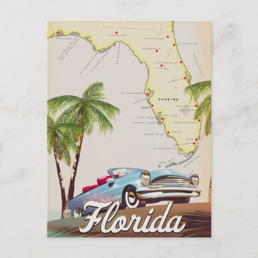 Florida Briefkaart (Voorkant)
