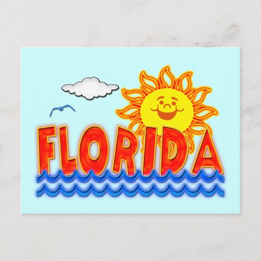 FLORIDA BRIEFKAART (Voorkant)