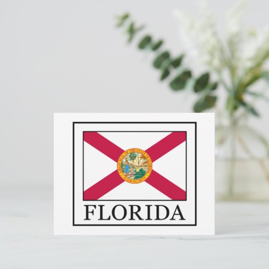 Florida Briefkaart (Staand voorkant)