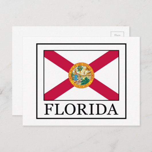 Florida Briefkaart (Voorkant / Achterkant)