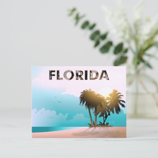 Florida Briefkaart (Staand voorkant)