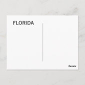 Florida  briefkaart (Achterkant)