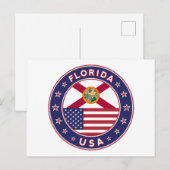 Florida Briefkaart (Voorkant / Achterkant)