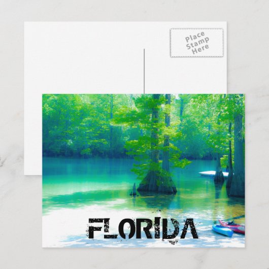 FLORIDA BRIEFKAART (Voorkant / Achterkant)