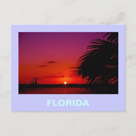 FLORIDA BRIEFKAART (Voorkant)