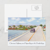 Florida briefkaart afbeelding duivensleutel (Voorkant / Achterkant)