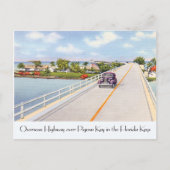 Florida briefkaart afbeelding duivensleutel (Voorkant)