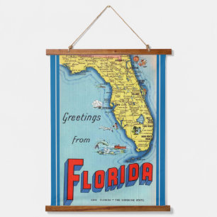Florida Briefkaart Hangend Wandkleed