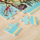 Florida Briefkaart Kaart 11x14 Jigsaw Puzzel (Zijkant)