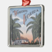  Florida Brochure Metalen Ornament (Links)