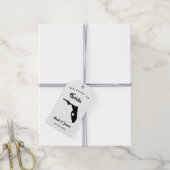 Florida bruiloft welkomsttas Labels, Cadeaulabel (Met Touw)