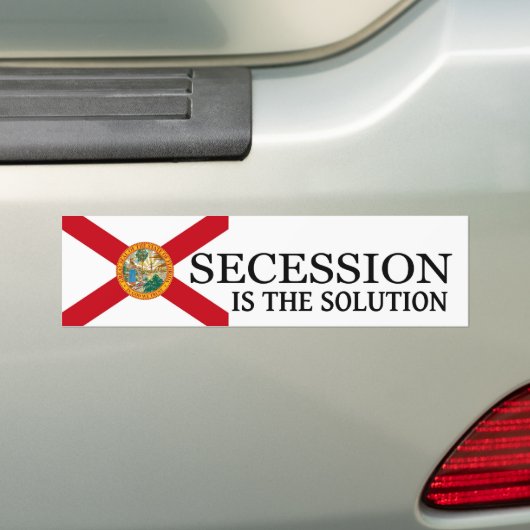 Florida Bumpersticker (Op auto)