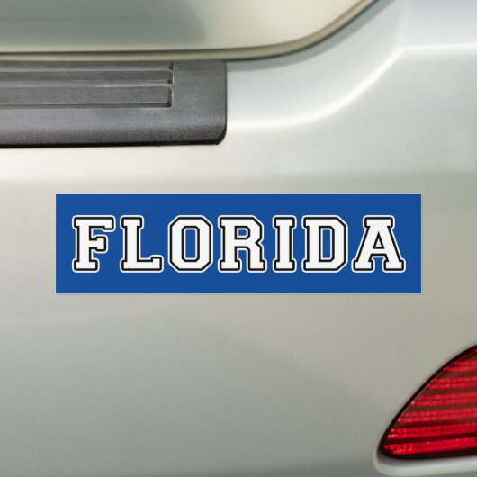 Florida Bumpersticker (Op auto)