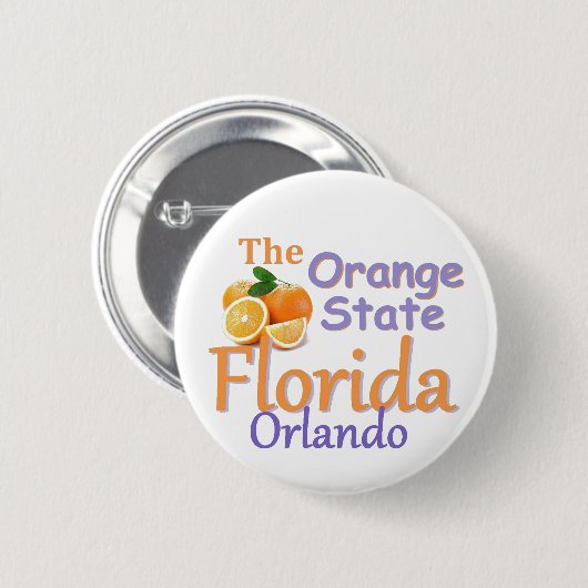 FLORIDA-Button Ronde Button 5,7 Cm (Voorkant /achterkant)