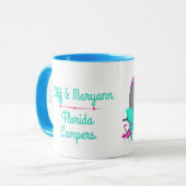 Florida Campers gepersonaliseerde Travel Trailer A Mok (Voorkant links)