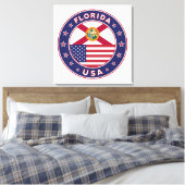 Florida Canvas Afdruk (Insitu (Slaapkamer))