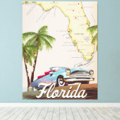 Florida Canvas Afdruk (Insitu (Houten vloer))