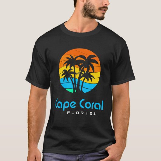 Florida Cape Coral T-shirt (Voorkant)