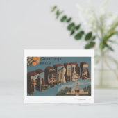 Florida (Capital Building) - Grote Letter Briefkaart (Staand voorkant)