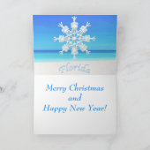 Florida Christmas Afbeelding Kaarten (Binnen)