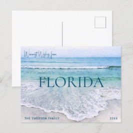 FLORIDA CHRISTMAS CARD | BRIEFKAART BEACH THEMED