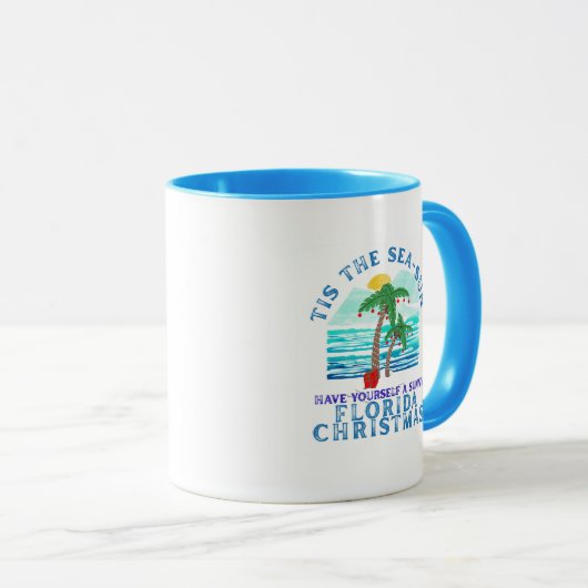 Florida Christmas Coffee Mug Mok (Voorkant rechts)