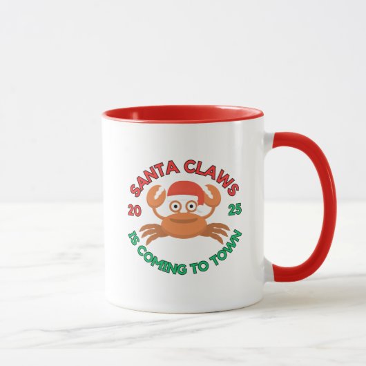 Florida Christmas Coffee Mug Santa Claws Mok (Rechts)