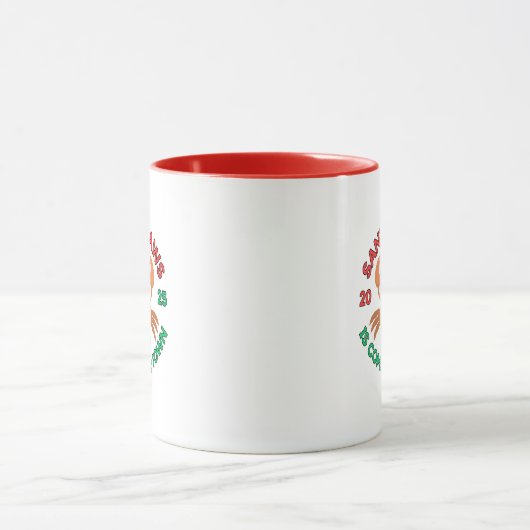 Florida Christmas Coffee Mug Santa Claws Mok (Midden)