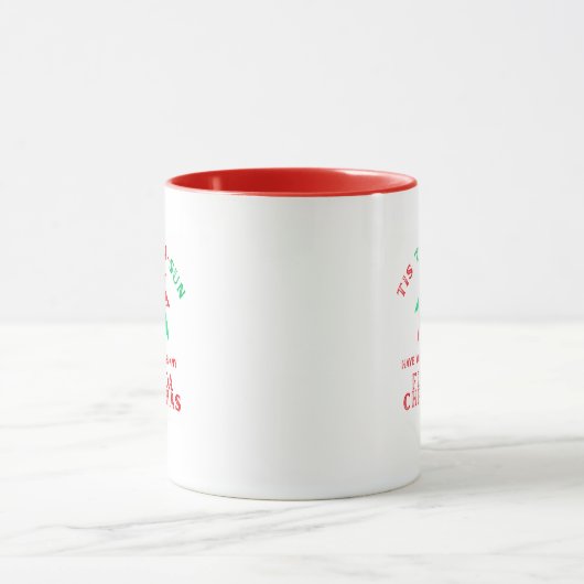 Florida Christmas Coffee Mug - Tis The Sea-Sun Mok (Midden)