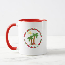 Florida Christmas Family Vacation Coffee Mug Mok