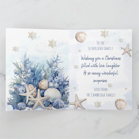 Florida Christmas Kaart  (Binnen)