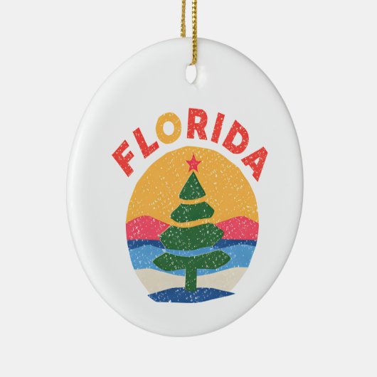 Florida christmas keramisch ornament (Rechts)