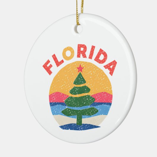 Florida christmas keramisch ornament (Links)