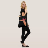 FLORIDA Christmas Pet Antler Rode neus rendieren Tote Bag (Op model)