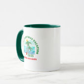 Florida Christmas Vacation Coffee Mug Mok (Voorkant links)