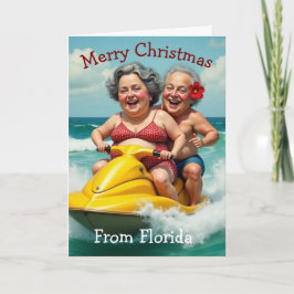 Florida Christmas Wenskaart Kaart