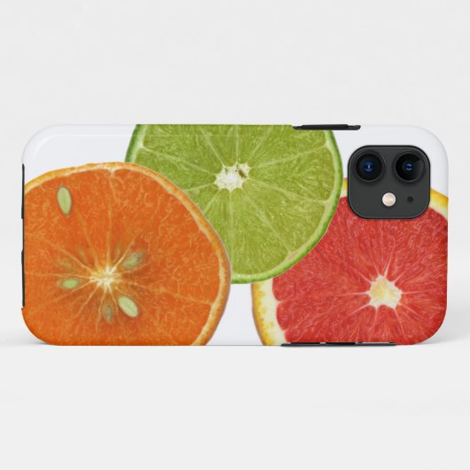 Florida Citrus iPhone Case (Achterkant (horizontaal))