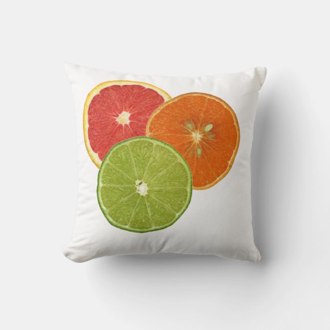 Florida Citrus Pillow Kussen (Voorkant)