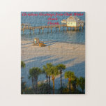 Florida Clear Water Beach. Legpuzzel<br><div class="desc">Florida Clear Water Beach.Jigsaws. Deze jigsaws zijn gemaakt van stevige karton en zijn op een chipbord gemonteerd. Deze puzzels zijn in levendige en volledige kleur bedrukt. Voor uren van puzzelplezier, geef een aangepaste puzzel vandaag als cadeau! Grootte: 252 stuks (11 x 14 inch). Inclusief prachtige cadeaudoos met puzzel-afbeelding op deksel....</div>